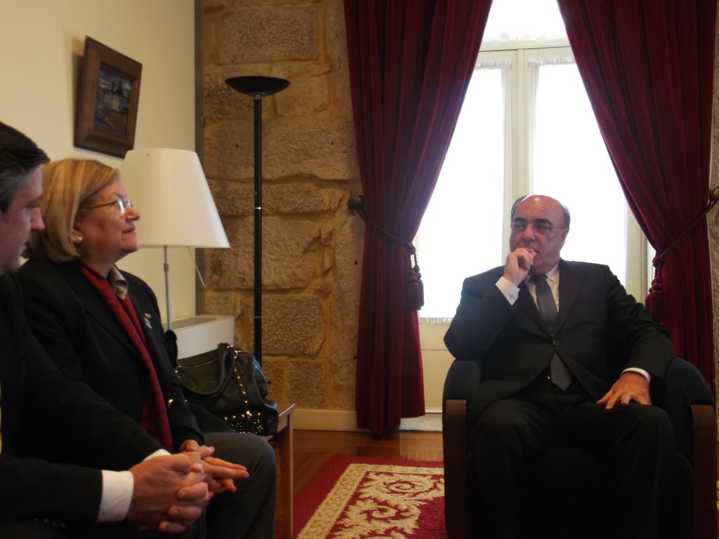 Recepção pelo Sr. Presidente da Câmara Municipal de Barcelos