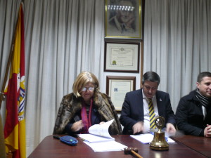 Reunião de trabalho na sede